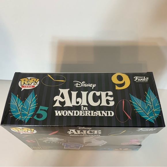 NWT. Funko POP & tee Alice in Wonderland- White Rabbit Flocked - Picture 4 of 9